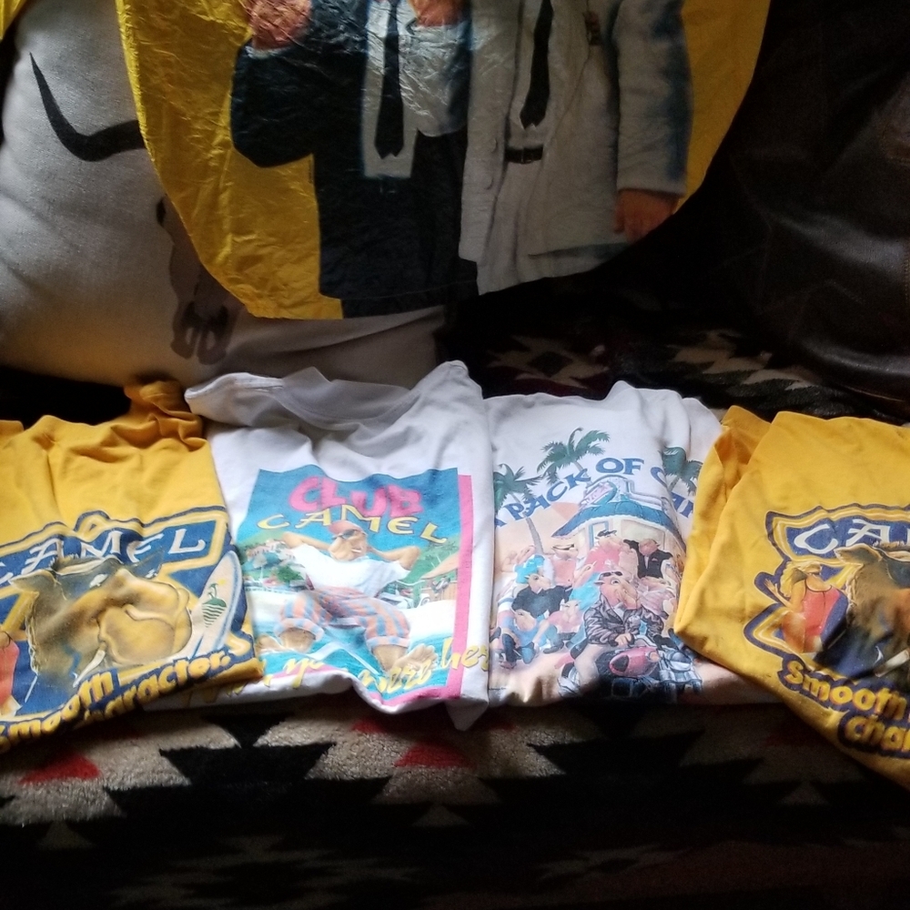 Vintage  camel cigarette clothing